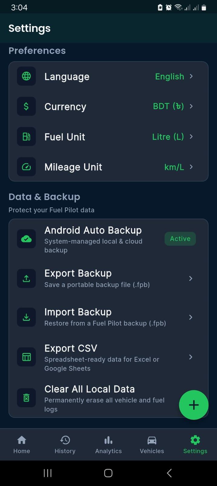 Data & Backup